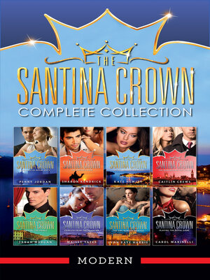 cover image of The Santina Crown Complete Collection Bks 1-8
